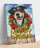 Christmas - Unique Canvas Of Your Pet