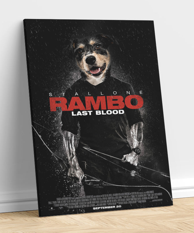 Rambo - Unique Canvas Of Your Pet