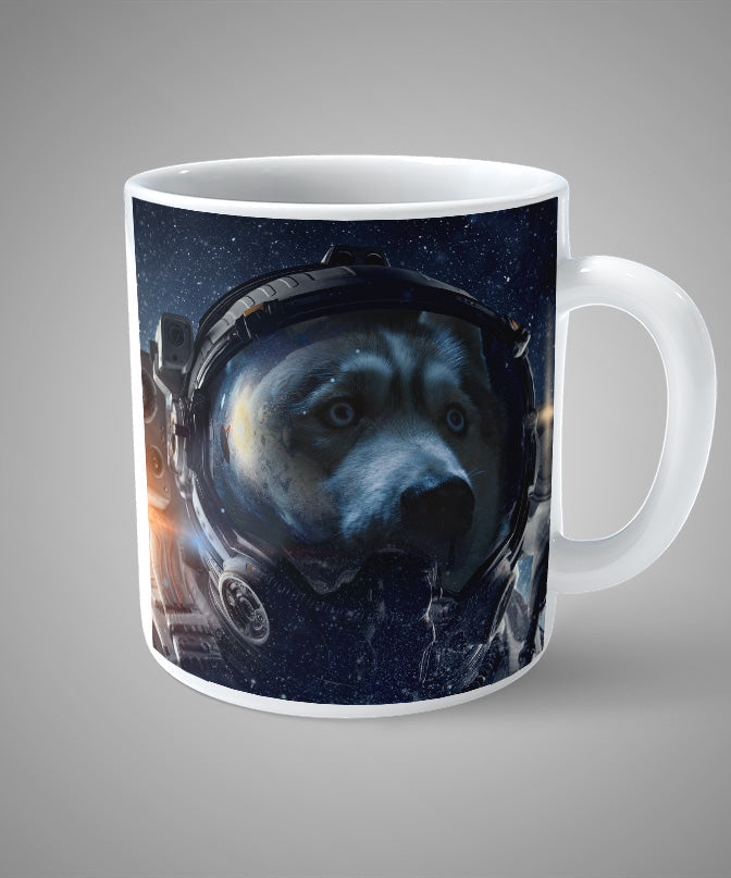 Astronaut -  Unique Mug Of Your Pet