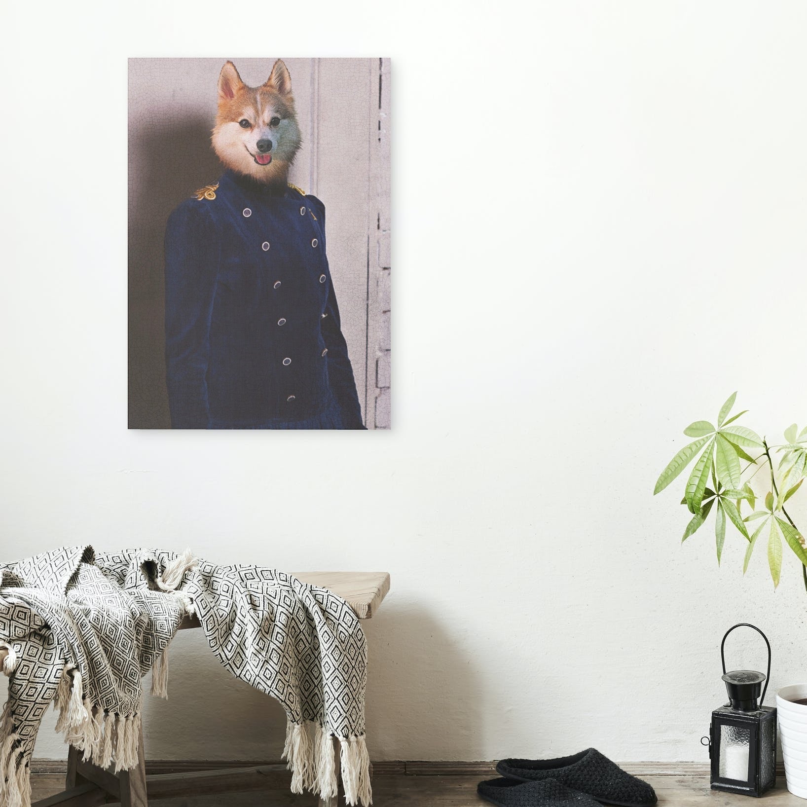 Commander - Unique Canvas Of Your Pet