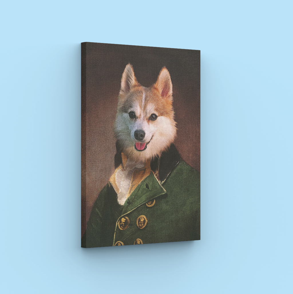 Duke - Unique Canvas Of Your Pet