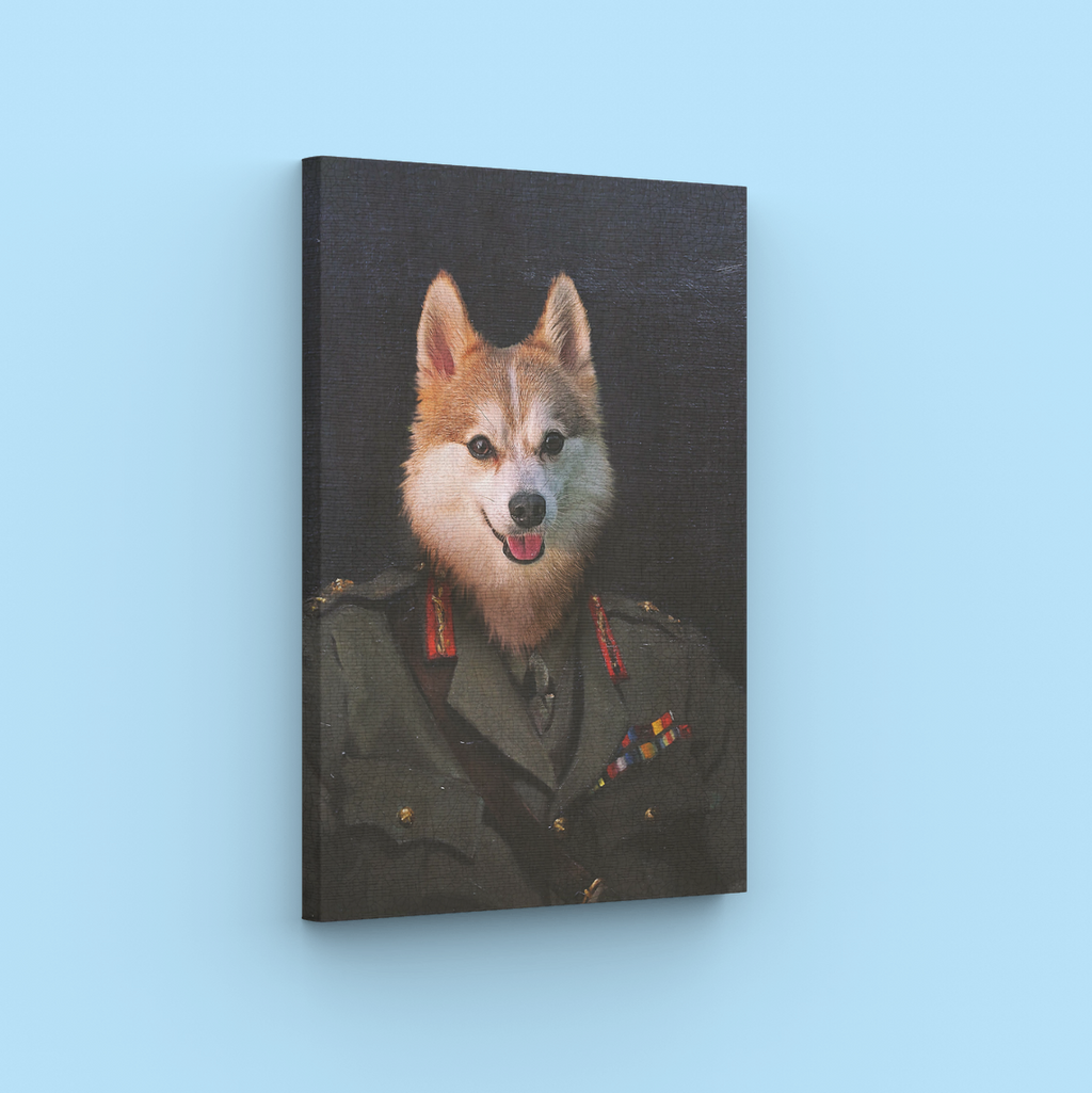Soldier - Unique Canvas Of Your Pet
