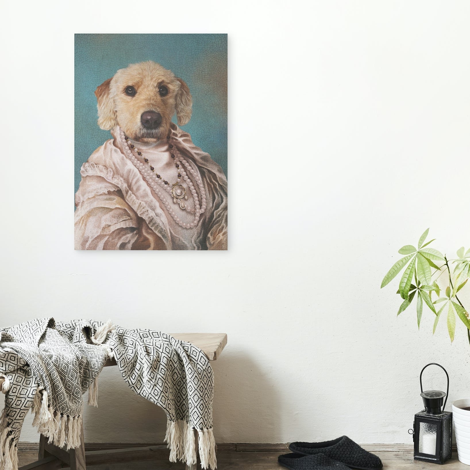 Countess II - Unique Canvas Of Your Pet