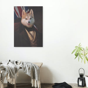 President - Unique Canvas Of Your Pet