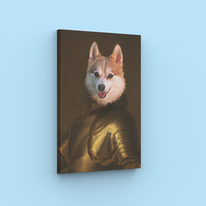 Knight II - Unique Canvas Of Your Pet