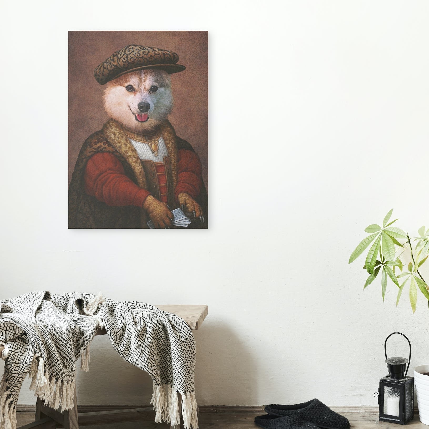 Duke II  - Unique Canvas Of Your Pet